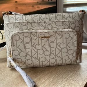 CALVIN KLEIN (brand new) crossbody multi pocket bag